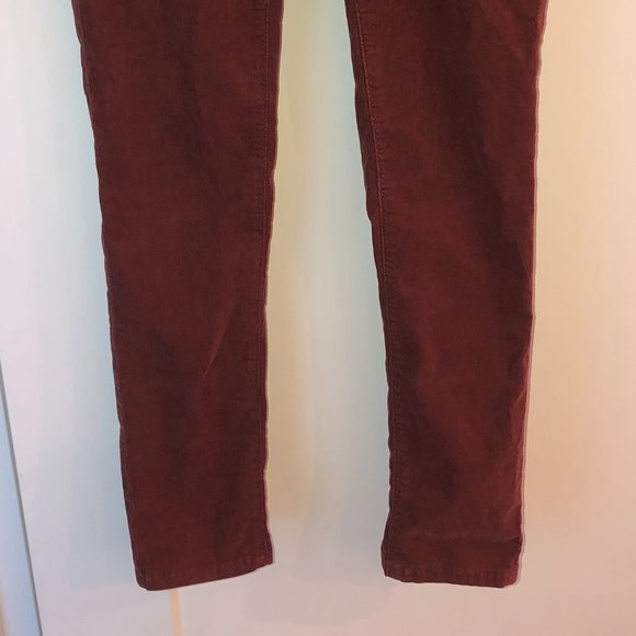 AG Adriano Goldschmied the Legging super skinny corduroy jeans 26R NWOT - Picture 3 of 9